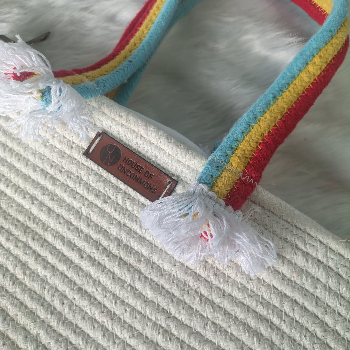 White Handbag