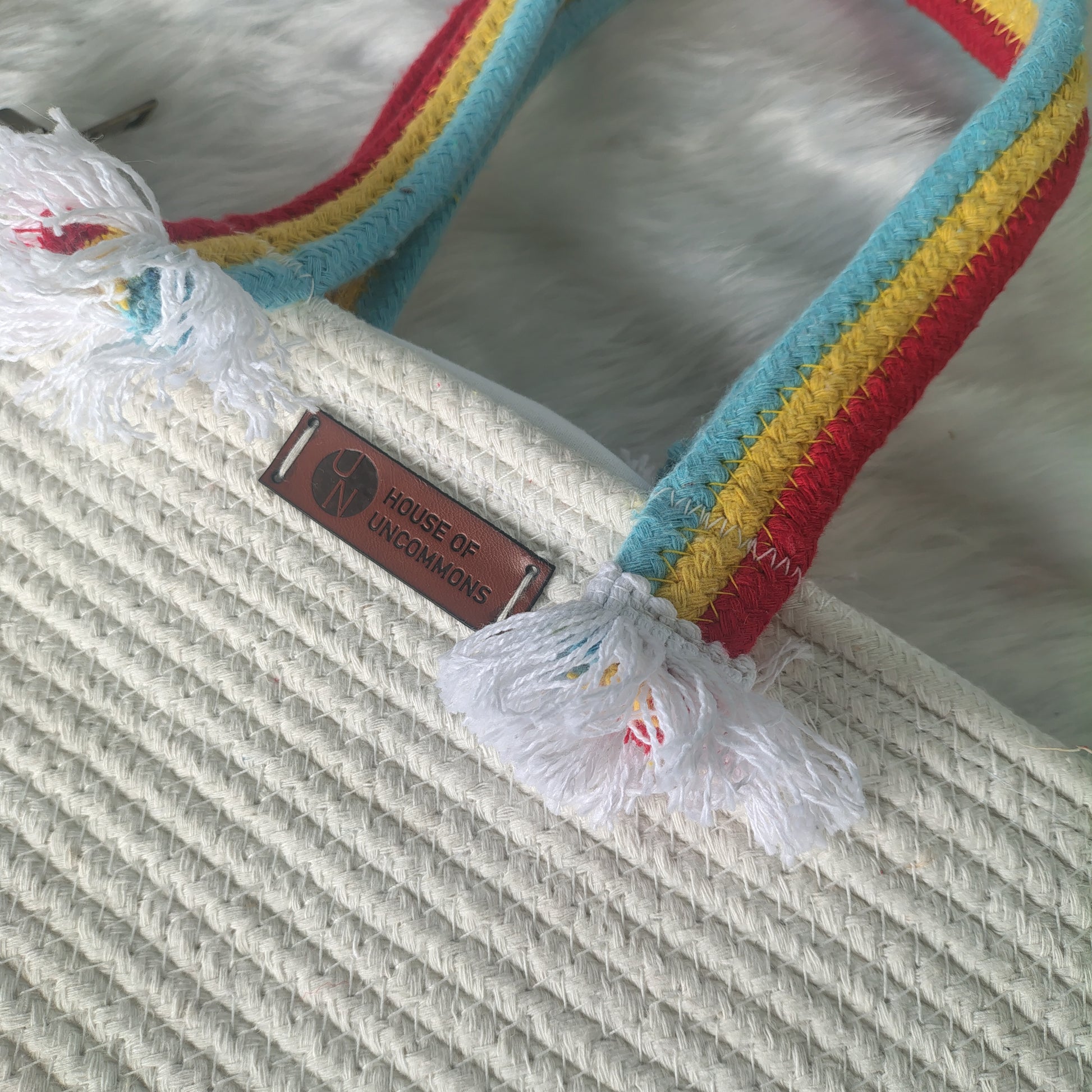 White Handbag